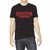 REMERA STRANGER THINGS LOGO ROJO NEGRA MEDIUM