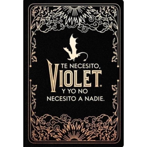 DIARIO OFICIAL DE ALES DE SANGRE: TE NECESITO, VIOLET.