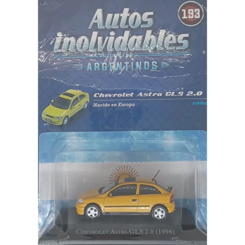 AUTOS INOLVIDABLES ARGENTINOS 193 CHEVROLET ASTRA GLS 2.0 (1998)