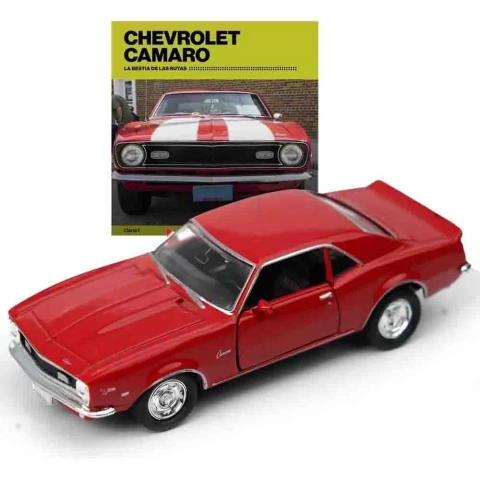 AUTOS DE COLECCION 09 CHEVROLET CAMARO Z28 (1968) ESCALA 1:38