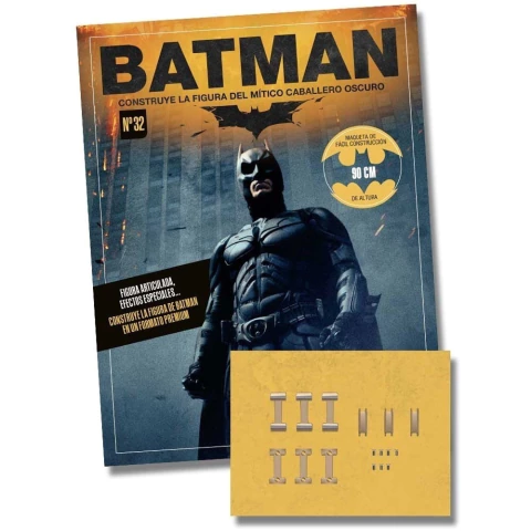 BATMAN BUILD-UP 32 CONSTRUYE LA FIGURA DEL MITICO CABALLERO DE LA NOCHE