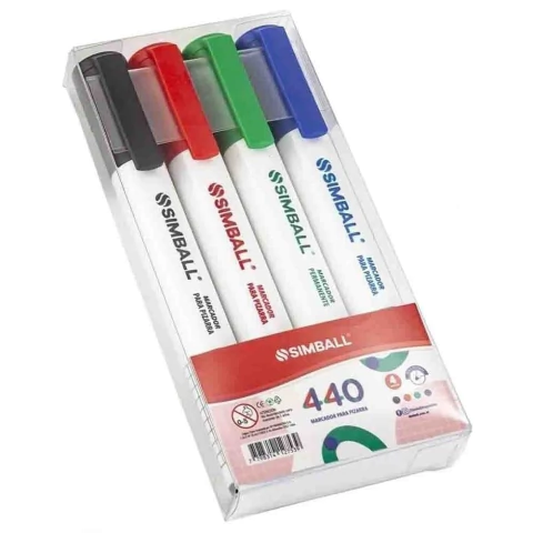 MARCADORES 440 CLASSIC PARA PIZARRA PACK X4