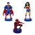 SELLOS JL PACK X3 01 SUPERMAN WONDER WOMAN Y FLASH JUSTICE LEAGUE JLA5020 01