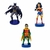 SELLOS JL PACK X3 03 BATMAN ROBIN Y WONDER WOMAN JUSTICE LEAGUE JLA5020 03