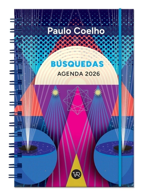 AGENDA PAULO COELHO 2026 - ANILLADA: BUSQUEDAS / CYAN