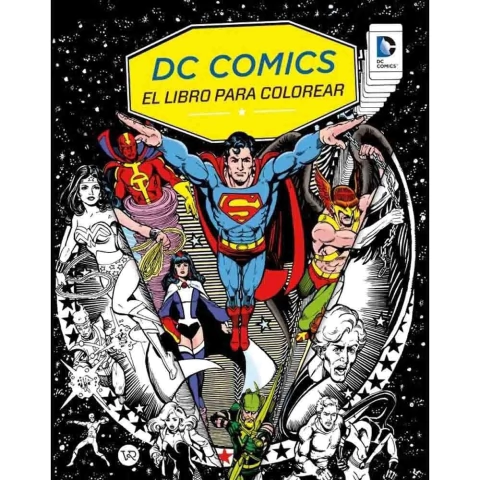 DC COMICS EL LIBRO PARA COLOREAR