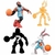 PACK X4 SJ LEBRON BUGS COYOTE Y SORPRESA SPACE JAM POWER UP S1 5CM 14552 02