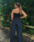 Conjunto Macacão + Top Bojo
