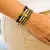 Pulseira Imã Detalhe Dourado - loja online