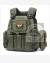 CHALECO VERDE CON TODOS SUS POUCHS CONDOR