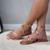 Rasteira Celina Dourada - comprar online