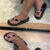 Papete Pedraria Preta - Amati Shoes