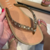 Chinelo Amati Dourado Pedrarias - Amati Shoes