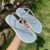 Flat Luna Pink / Blue - Amati Shoes