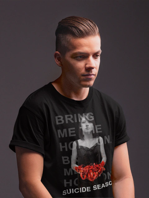 Camiseta Bring Me the Horizon Blusa BMTH Suicide Season 2008