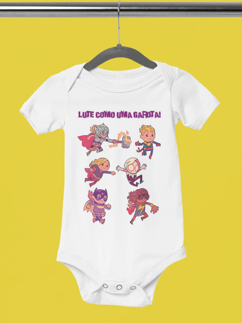 Body Bebê Lute como uma garota Bodie GRL Power