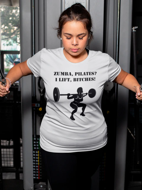 Camiseta Crossfit Regata Blusa Zumba Pilates Lift Bitches