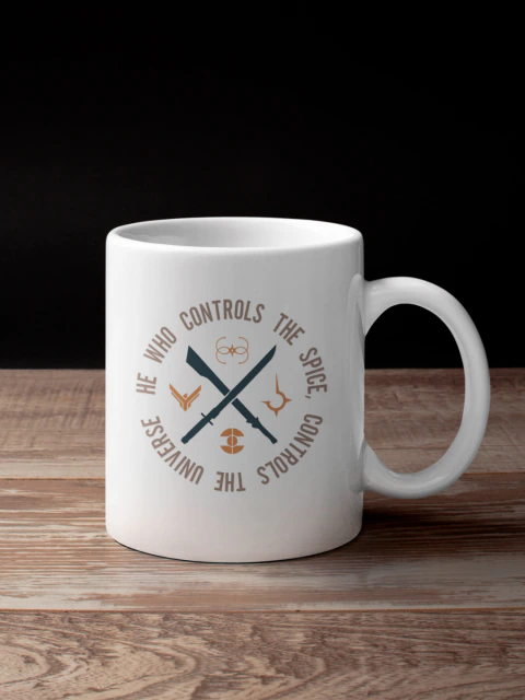 Caneca Duna Blusa Fremen Atraides Harkonnen Bene Gesserit