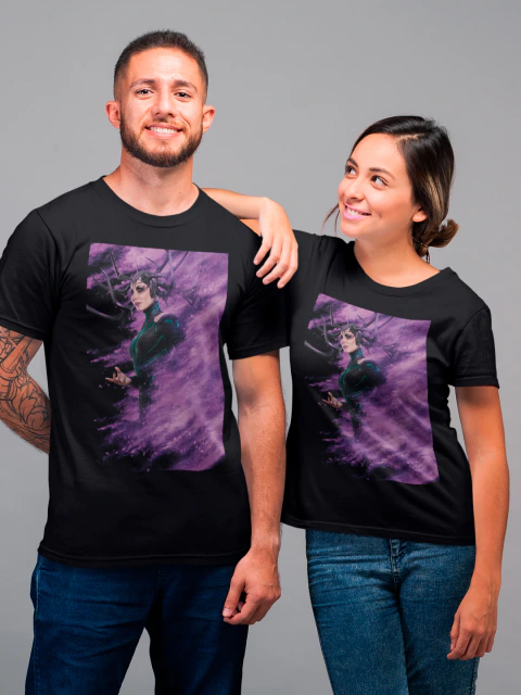 Camiseta Hela Thor Ragnarok Deusa da Morte Loki Odin Blusa