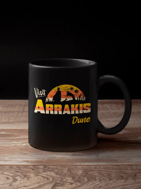 Caneca Duna Muad'Dib Atreides Arrakis Melange