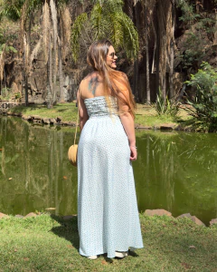 Vestido Aurora - Tomara que caia - branco na internet