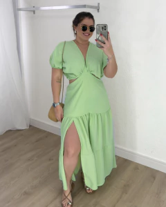 Vestido Karoline - Verde menta - comprar online