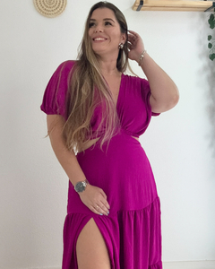 Vestido Karoline - Fúcsia na internet