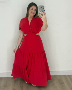 Vestido Karoline - Vermelho na internet