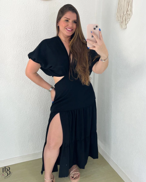 Vestido Karoline - Preto - comprar online