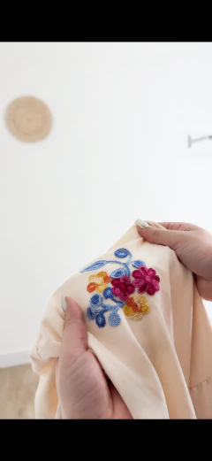 Vestido Flor 38 ao 46 - Bordado - Off - BELA BONINA | Moda Feminina