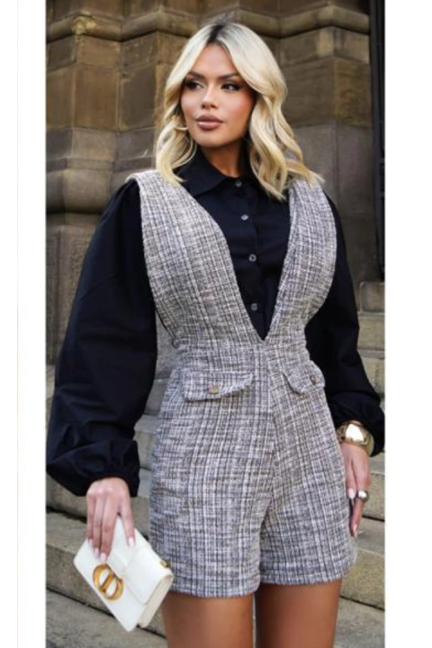 Salopete Tweed Sophia - comprar online