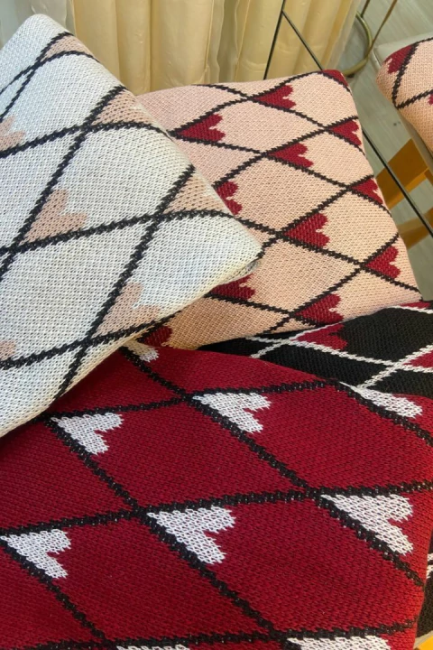 Tricô Coração Paloma