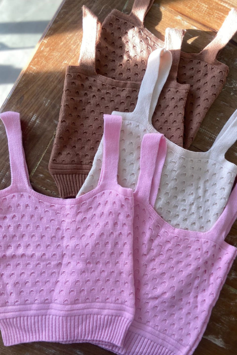 Cropped Tricô Modal Isabele