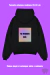 Buzo con 1 estampa mediana y una tipo logo - comprar online