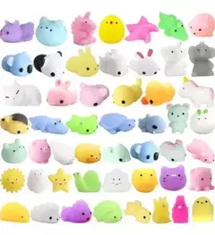 Imagen de Squishy Mochis Antiestrés x100 – Cotillón y Souvenirs Infantiles