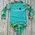 Conjunto Blusa e calcinha proteção UV Summer Verde