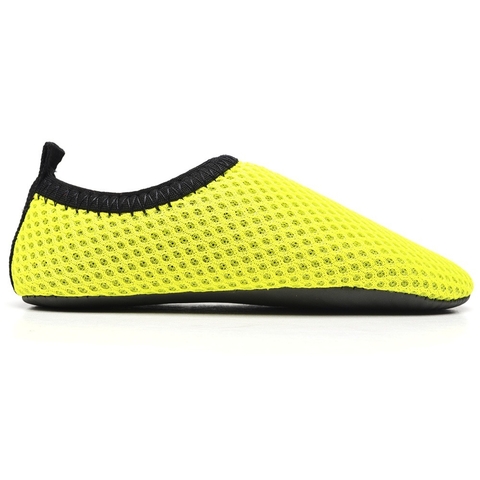 SAPATILHA INFANTIL NYLON AMARELA NEON
