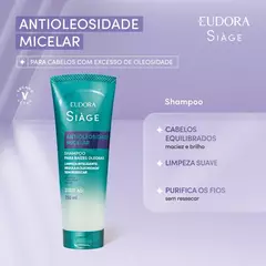 Shampoo Siàge Anti Oleosidade Micelar 250ml - loja online