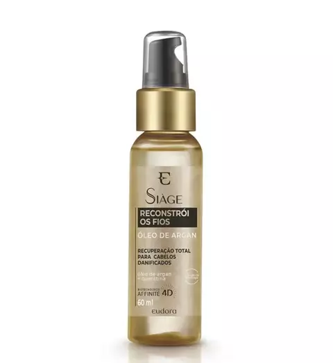 Óleo De Argan Siàge Reconstrói Os Fios 60ml - comprar online