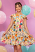 Vestido Infantil Michele Yellow