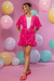 Conjunto Kimono Menina Pink (Short + Blusa + Kimono) - loja online