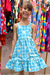 Vestido Infantil Xadrez Jamile Azul - loja online