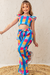 Conjunto Xadrez Menina Day Color (Calça + Cropped) - loja online