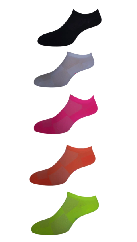 Soquetes Davor Dama Invisible Técnica con Spandex Pack x 3 (DV7079)