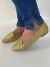 Sapatilha Feminina Mocassim HotFix Dourada - Madrebella Sapatilhas | Sapatilhas Femininas de Qualidade