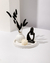 Centro DE Mesa Cris Jarron Base Flores Y Vela - comprar online