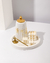 SET DECORATIVO ANFORA BASE TRIO VELAS APAGAVELAS