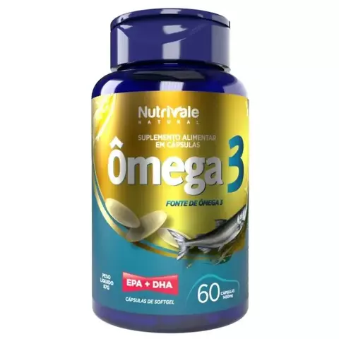 Ômega 3 60 Cáps Nutrivale