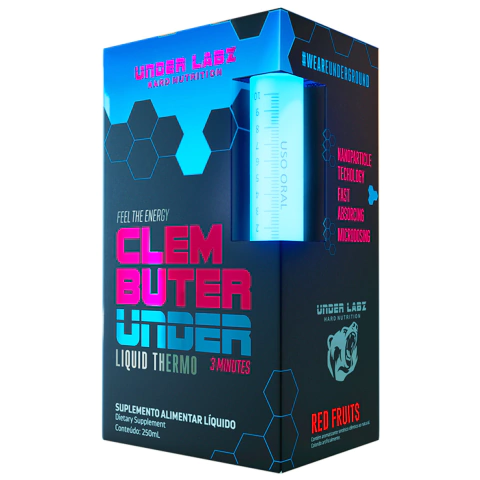 Clembuter Under Thermo 250ml (Frutas Vermelhas) Under Labz