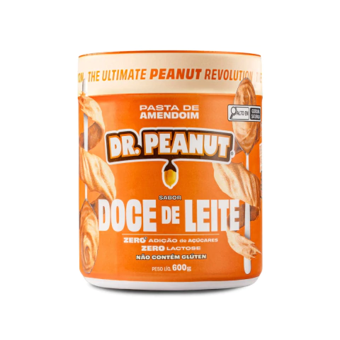 Dr Peanut Pasta De Amendoim 600Gr Doce De Leite